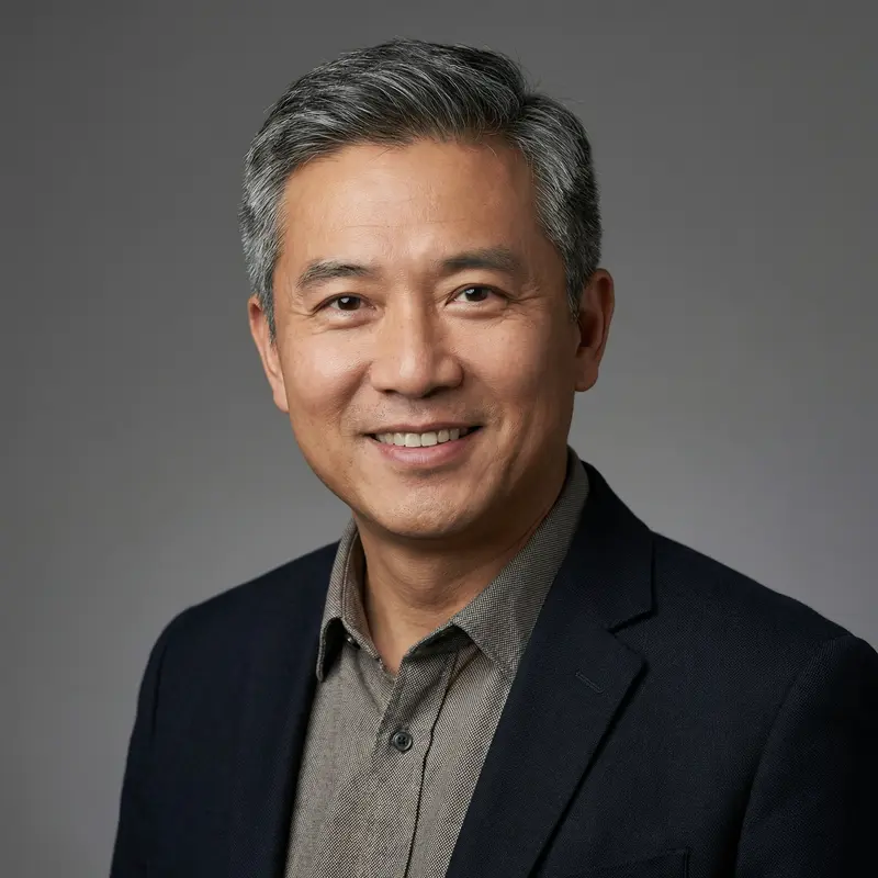 麻豆视频首席导演陈明远先生照片